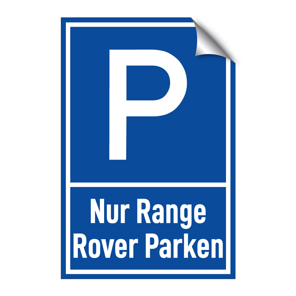 Nur Range Rover Parken