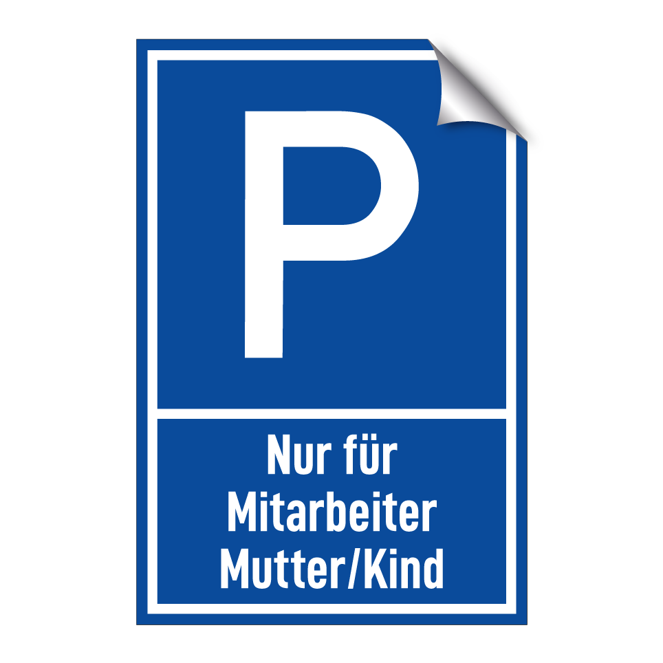 Nur für Mitarbeiter Mutter/Kind