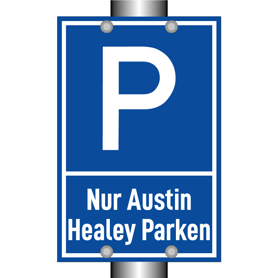 Nur Austin Healey Parken