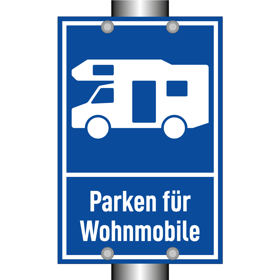 Parken für Wohnmobile