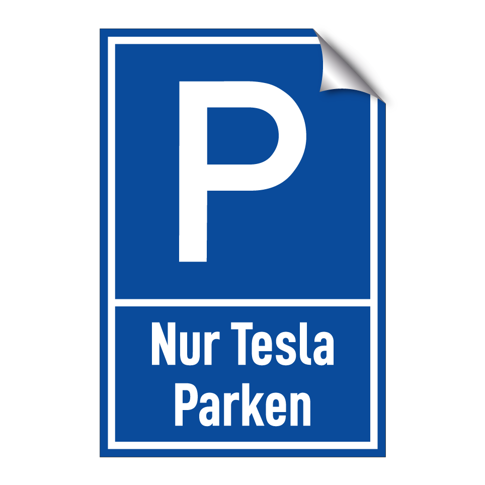Nur Tesla Parken