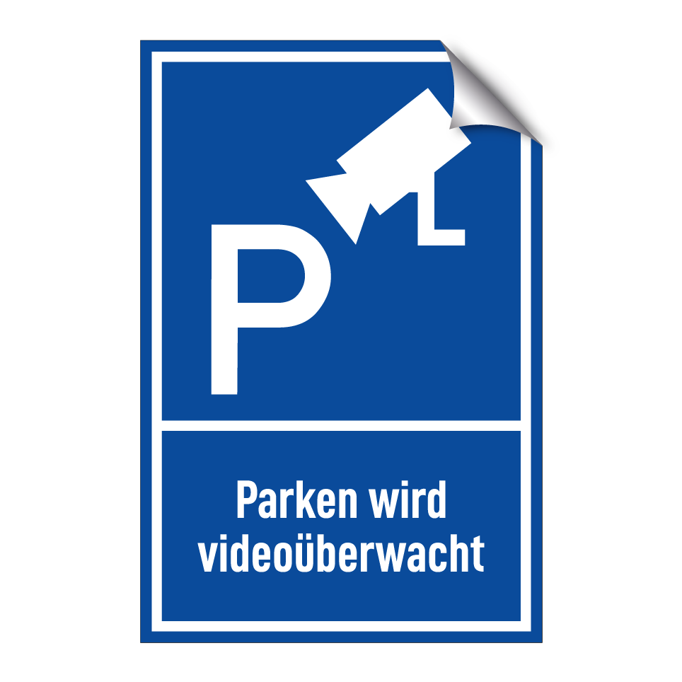 Parken wird videoüberwacht