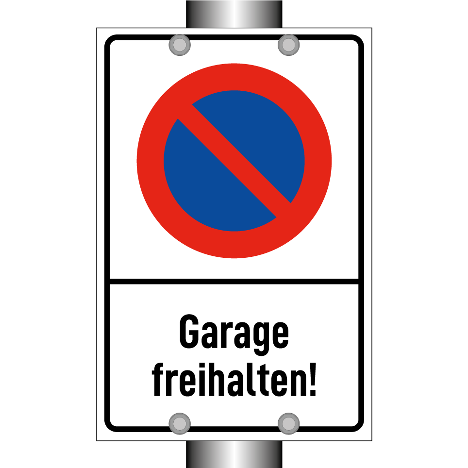Garage freihalten!