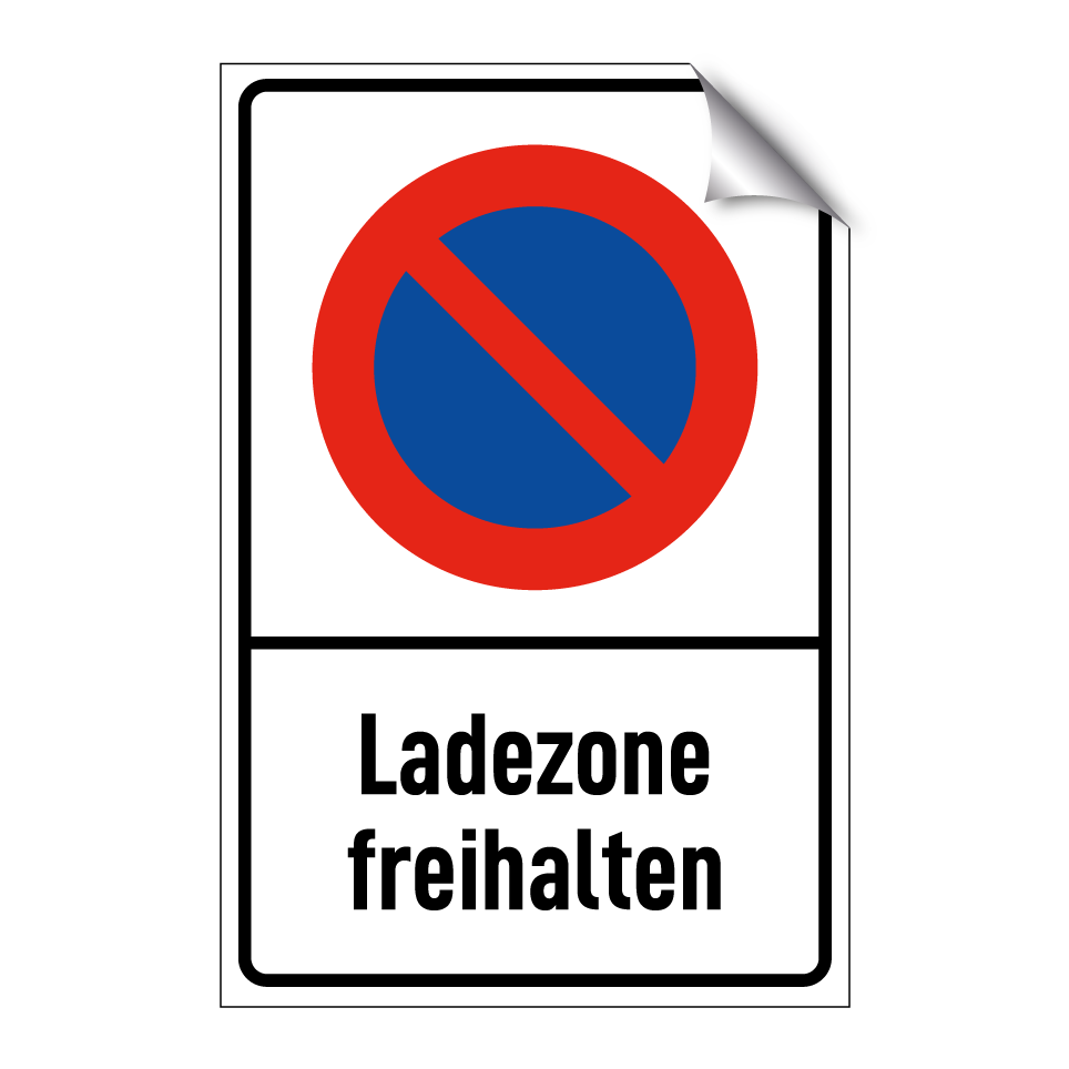 Ladezone freihalten