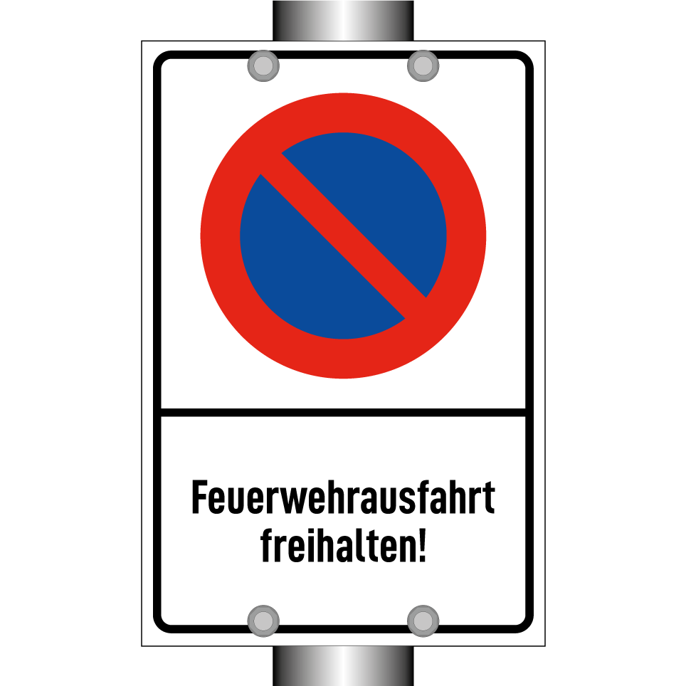 Feuerwehrausfahrt freihalten!