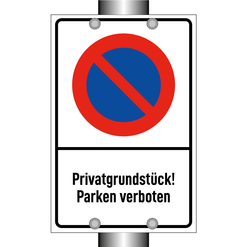 Privatgrundstück! Parken verboten