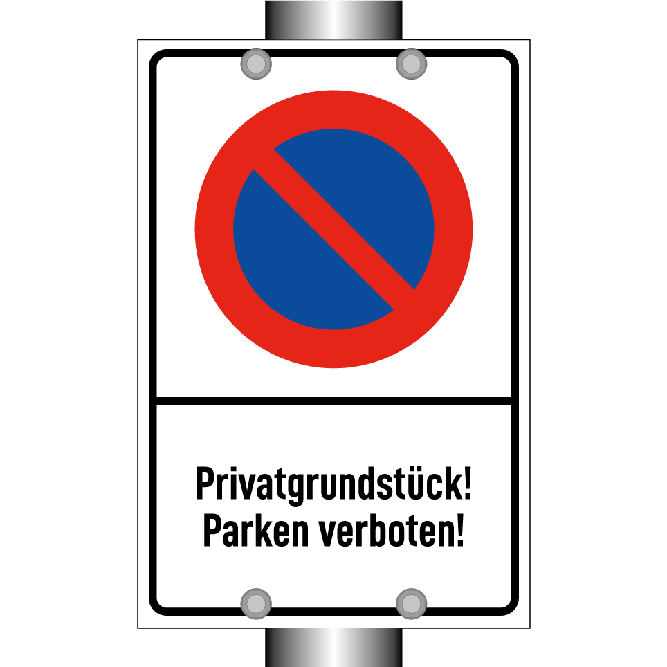 Privatgrundstück! Parken verboten!