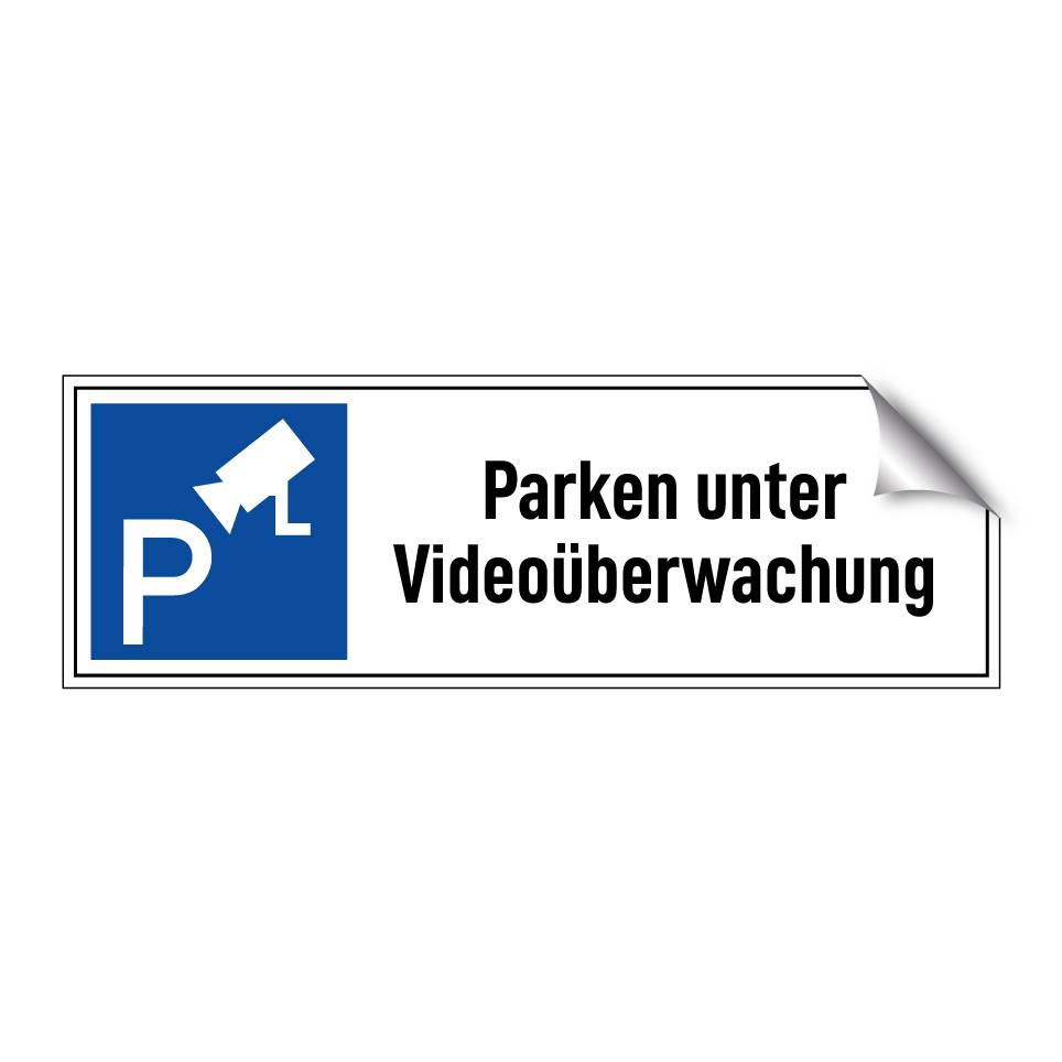 Parken unter Videoüberwachung