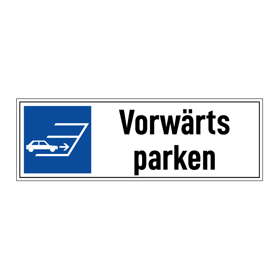 Vorwärts parken