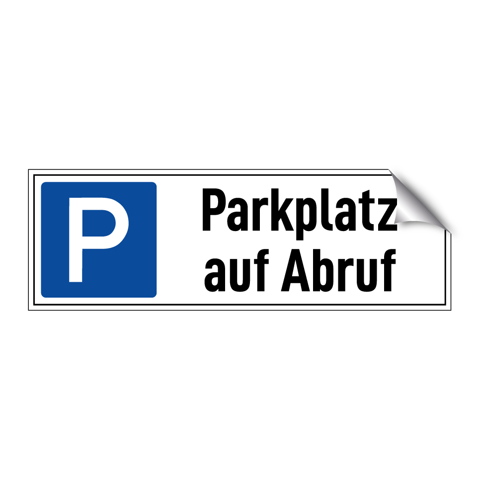 Parkplatz auf Abruf