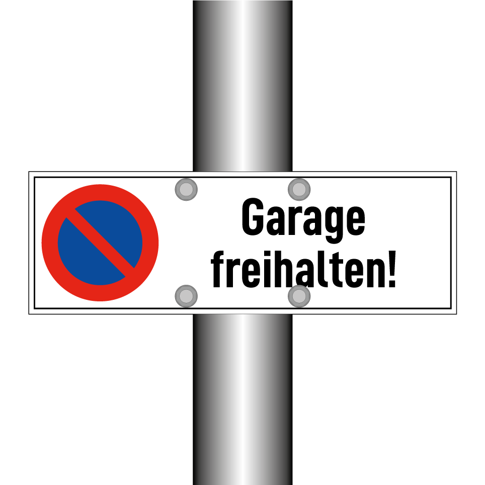 Garage freihalten!