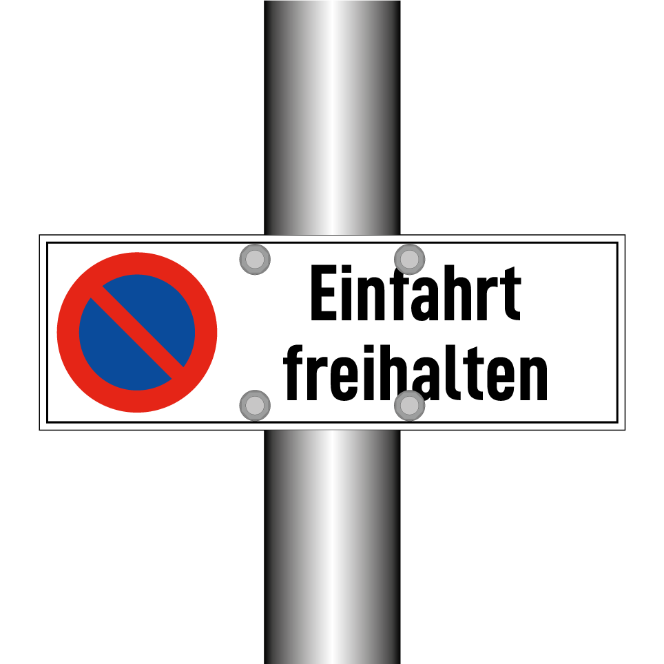 Einfahrt freihalten