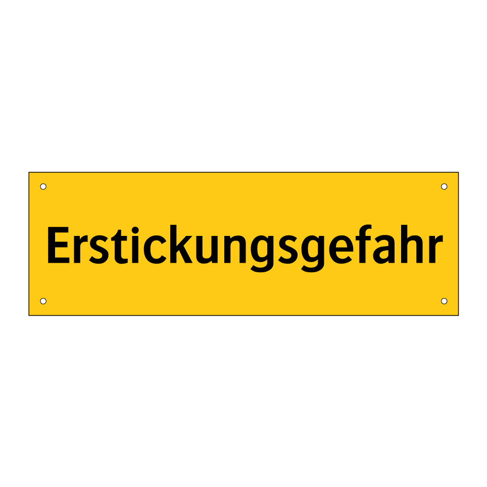 Erstickungsgefahr