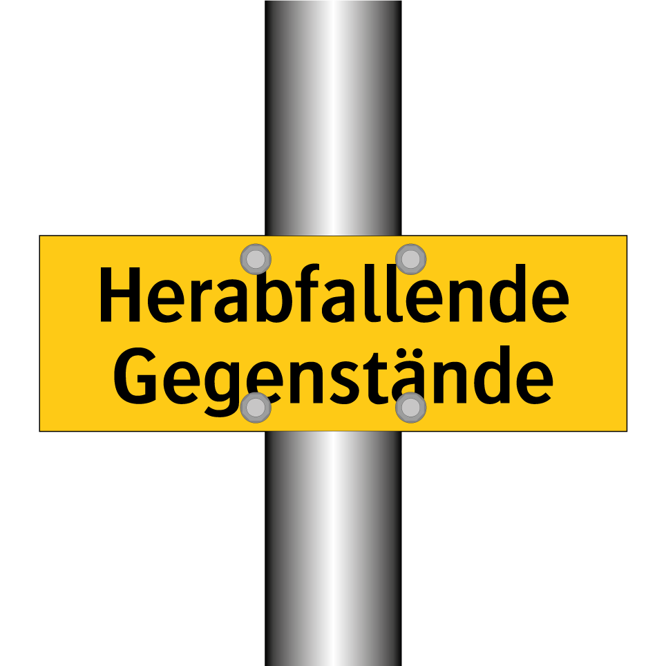 Herabfallende Gegenstände