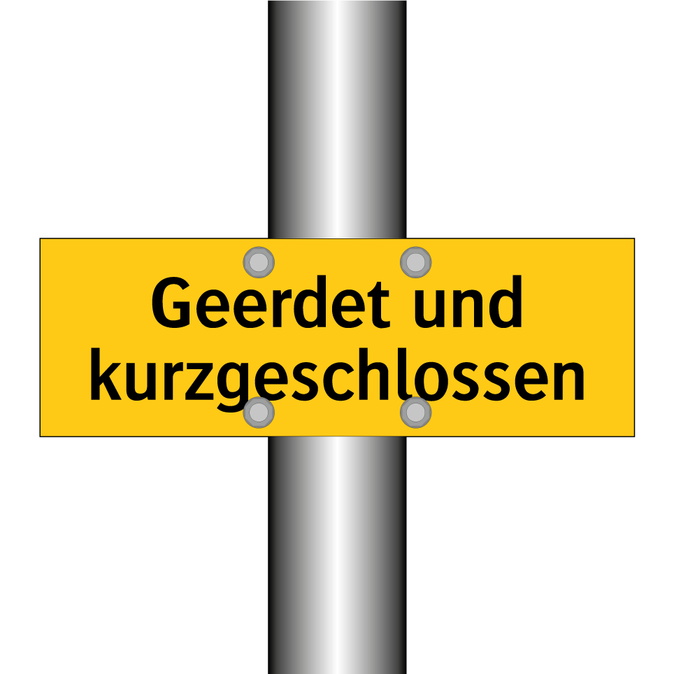 Geerdet und kurzgeschlossen