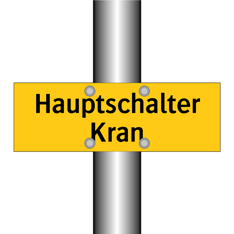 Hauptschalter Kran