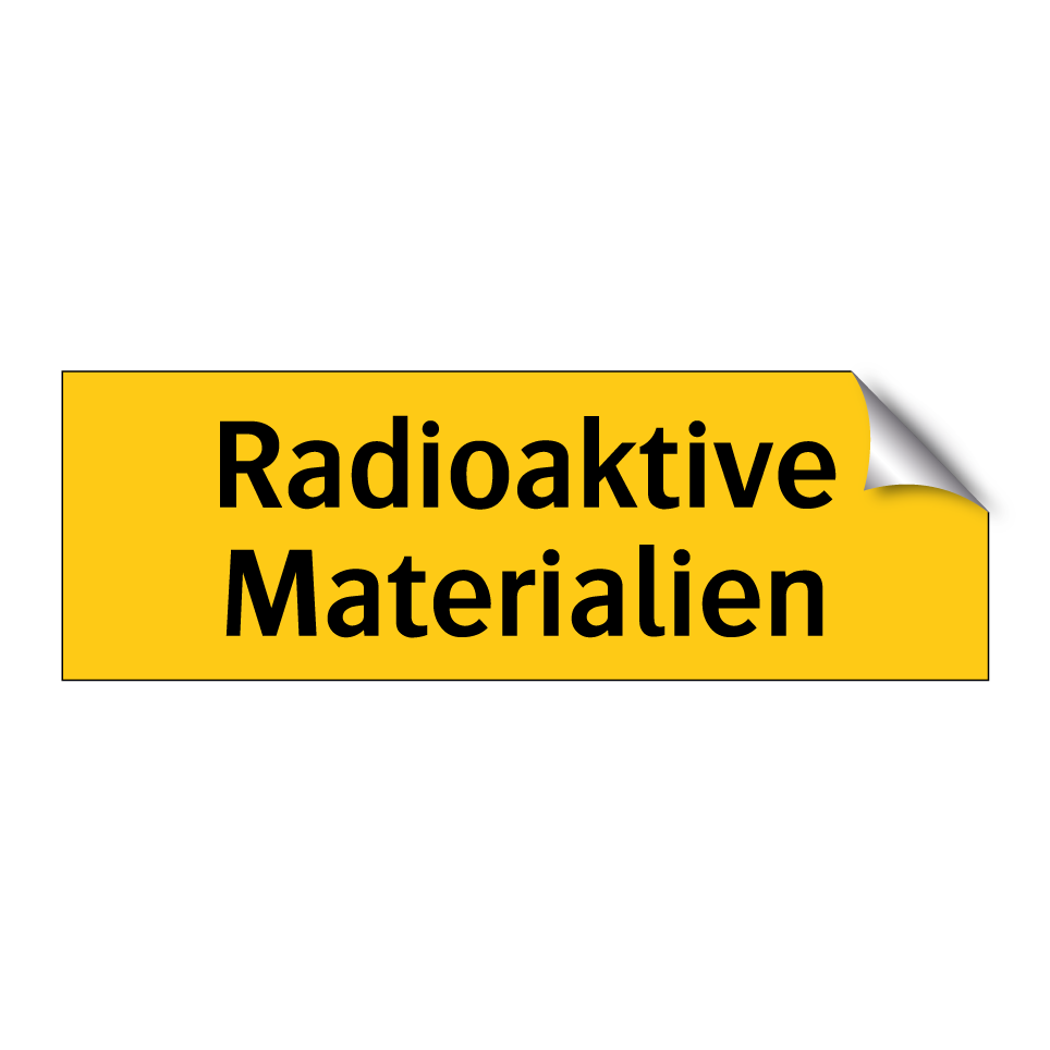 Radioaktive Materialien