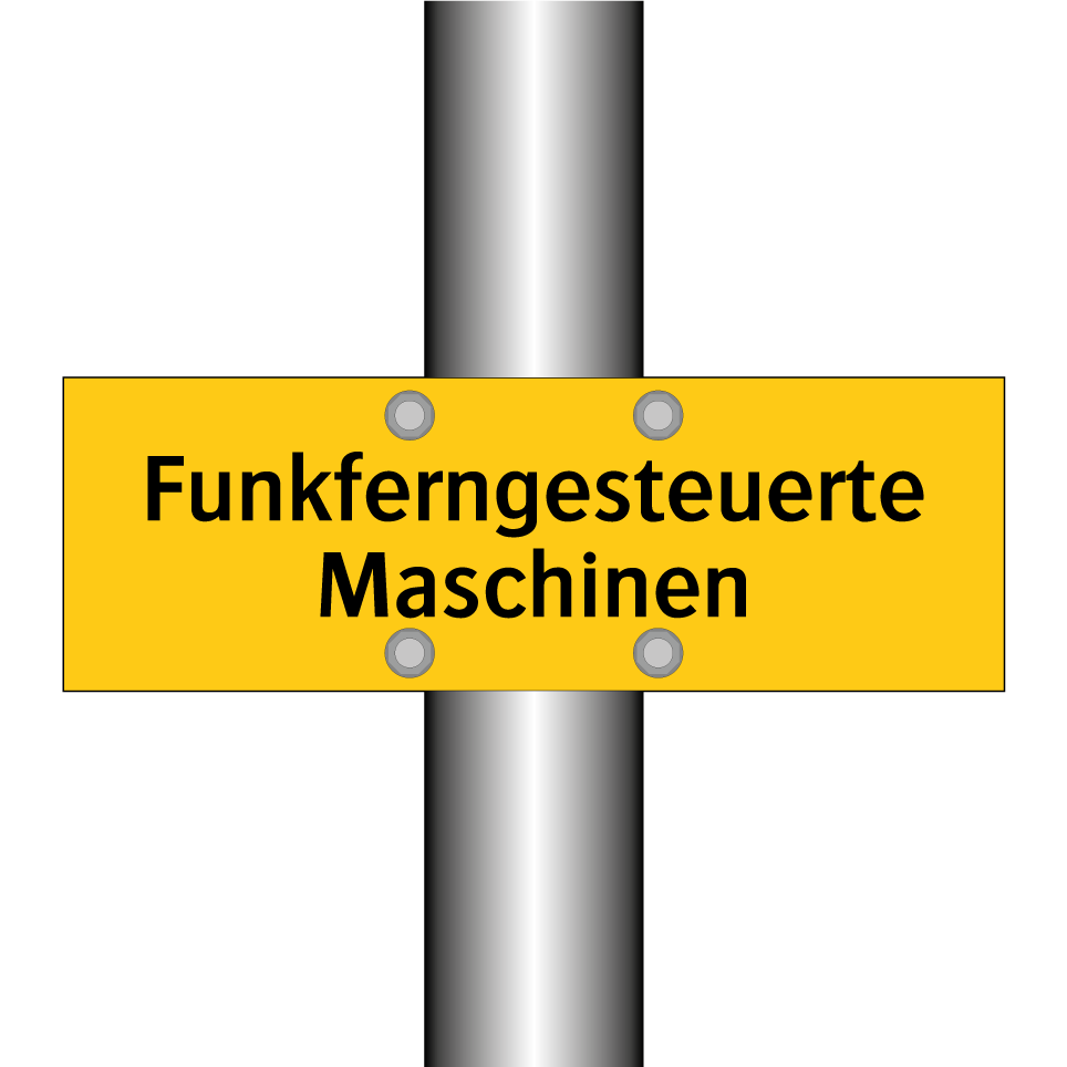 Funkferngesteuerte Maschinen
