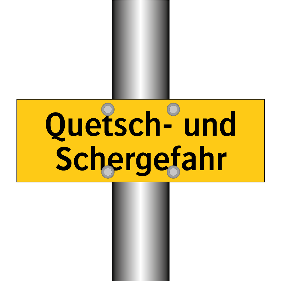 Quetsch- und Schergefahr