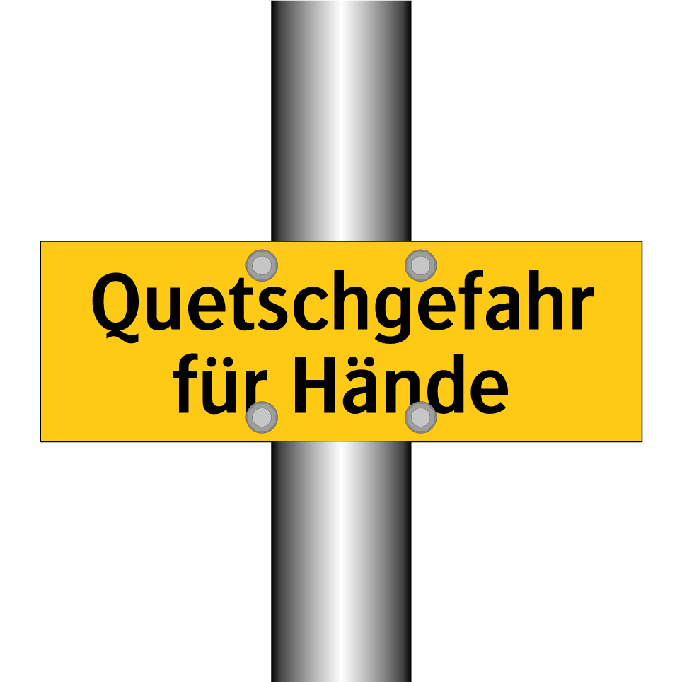 Quetschgefahr für Hände