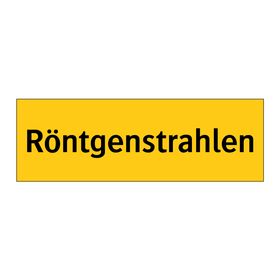 Röntgenstrahlen