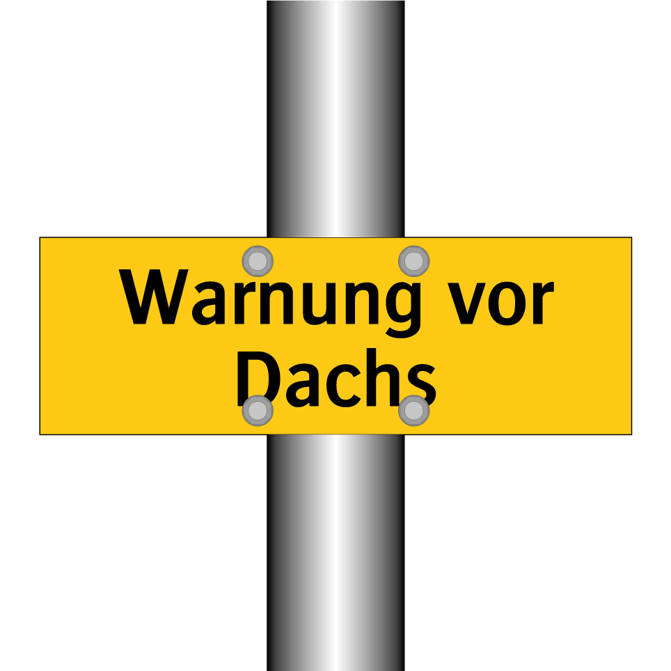 Warnung vor Dachs