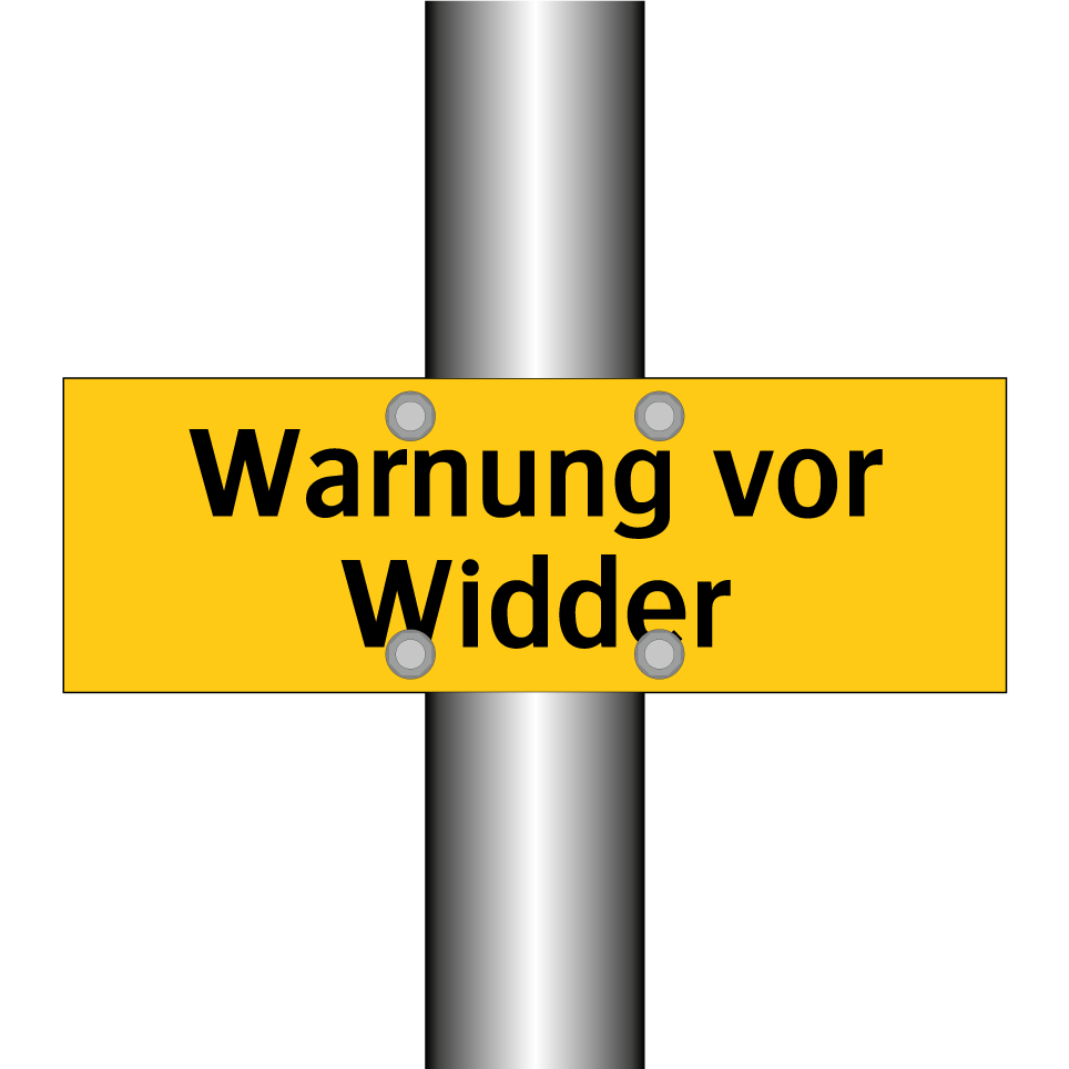 Warnung vor Widder