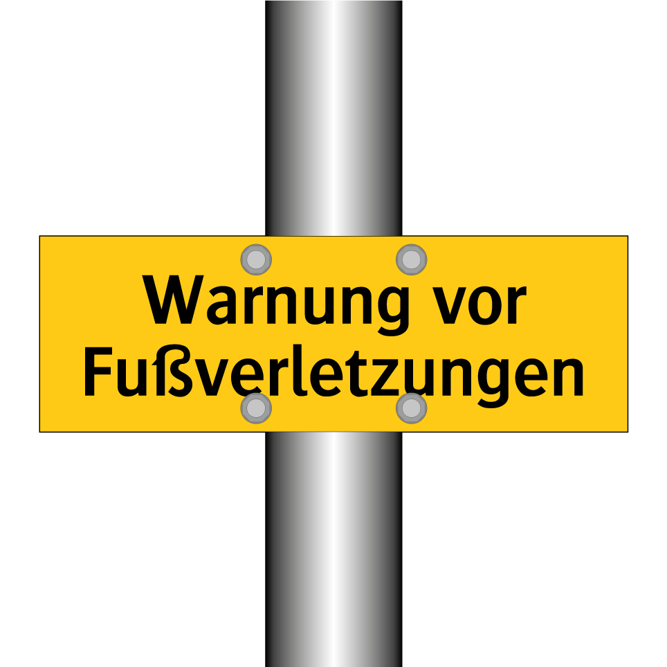 Warnung vor Fußverletzungen