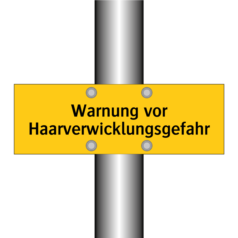 Warnung vor Haarverwicklungsgefahr