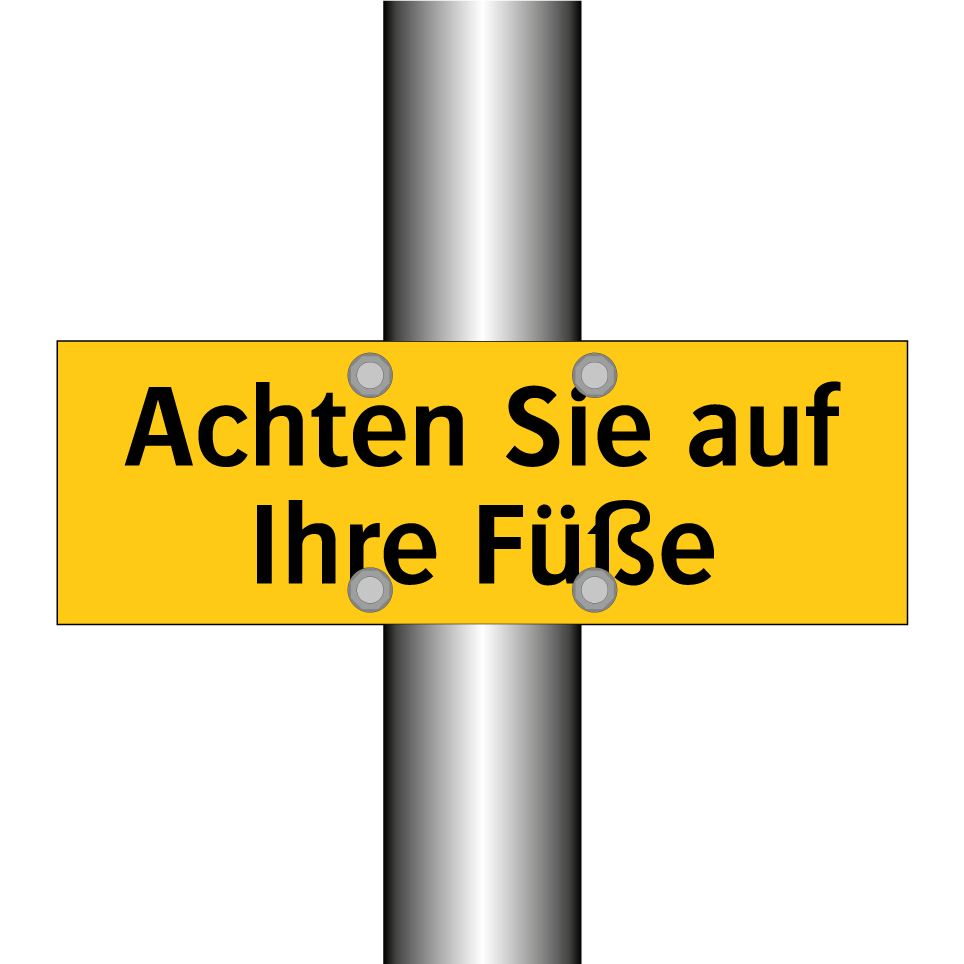 Achten Sie auf Ihre Füße