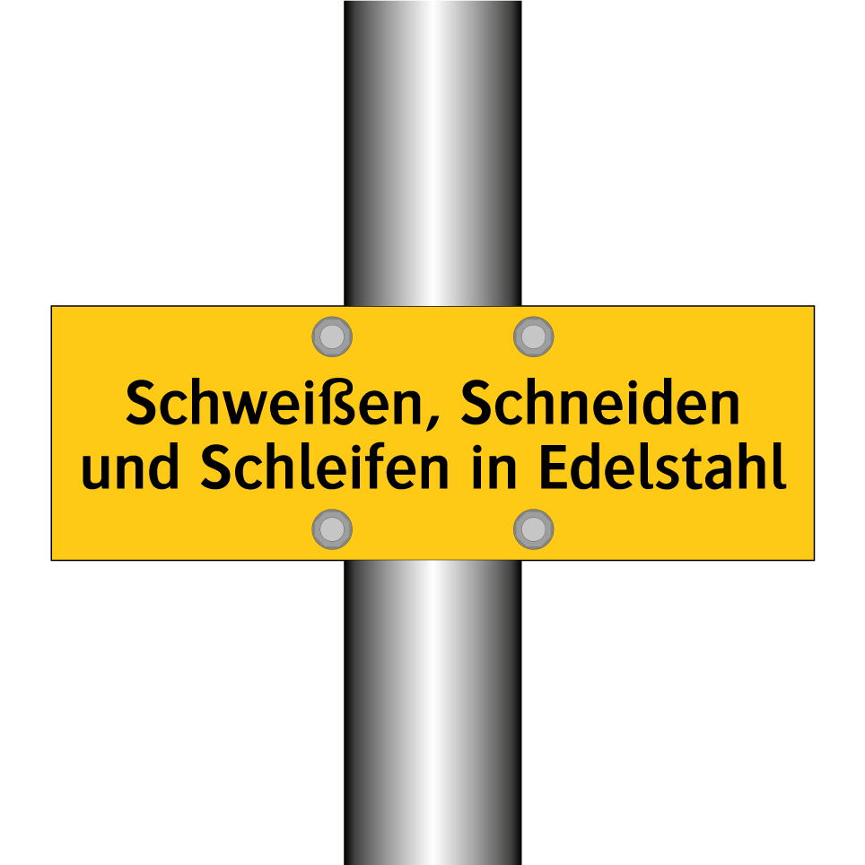Schweißen, Schneiden und Schleifen in Edelstahl