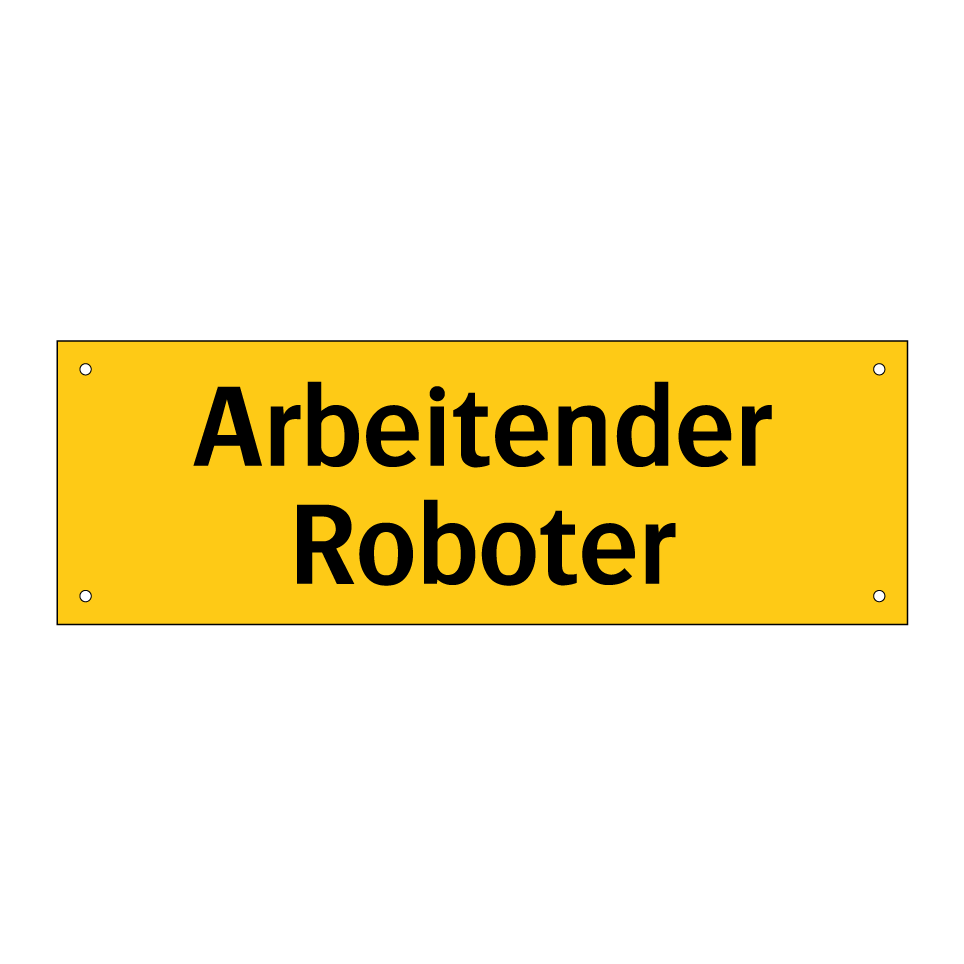 Arbeitender Roboter