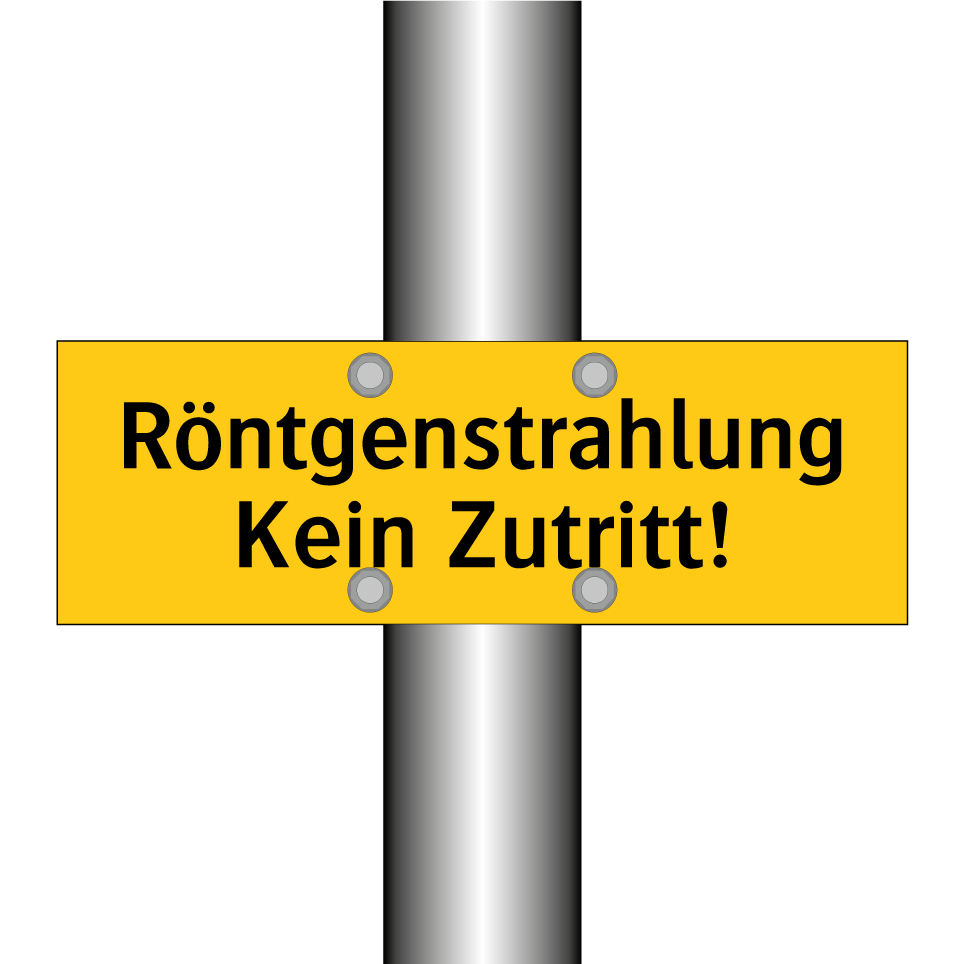 Röntgenstrahlung Kein Zutritt!