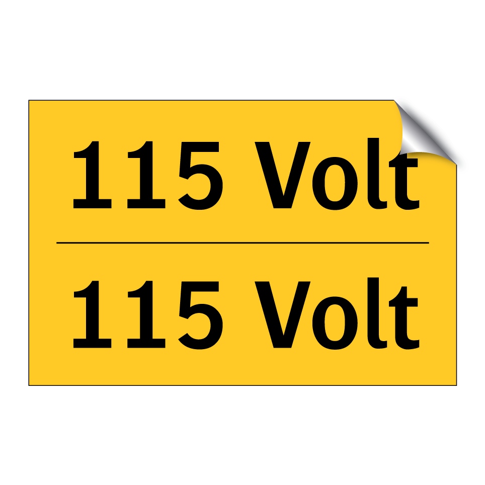 115 Volt - 115 Volt