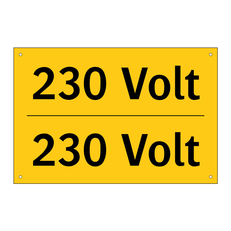 230 Volt - 230 Volt