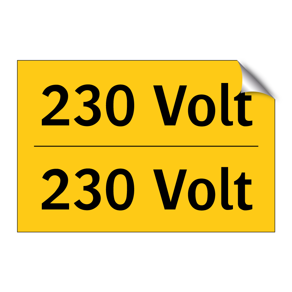 230 Volt - 230 Volt