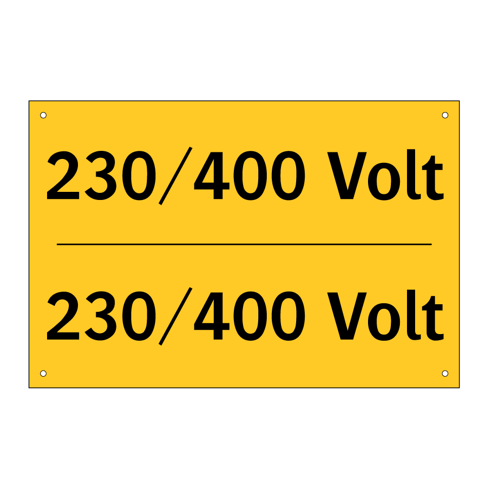 230/400 Volt - 230/400 Volt
