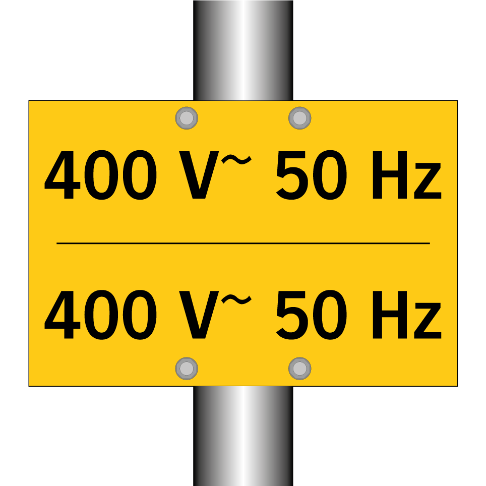 400 V~ 50 Hz - 400 V~ 50 Hz