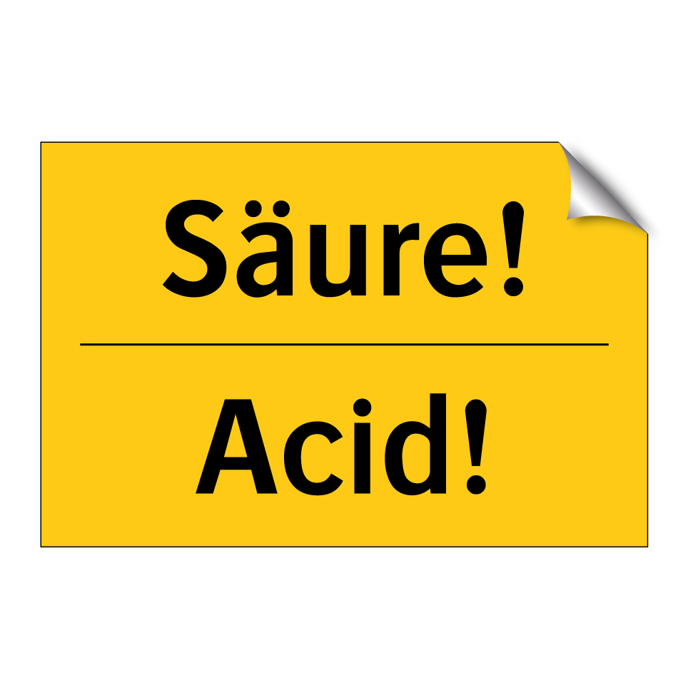 Säure! - Acid!