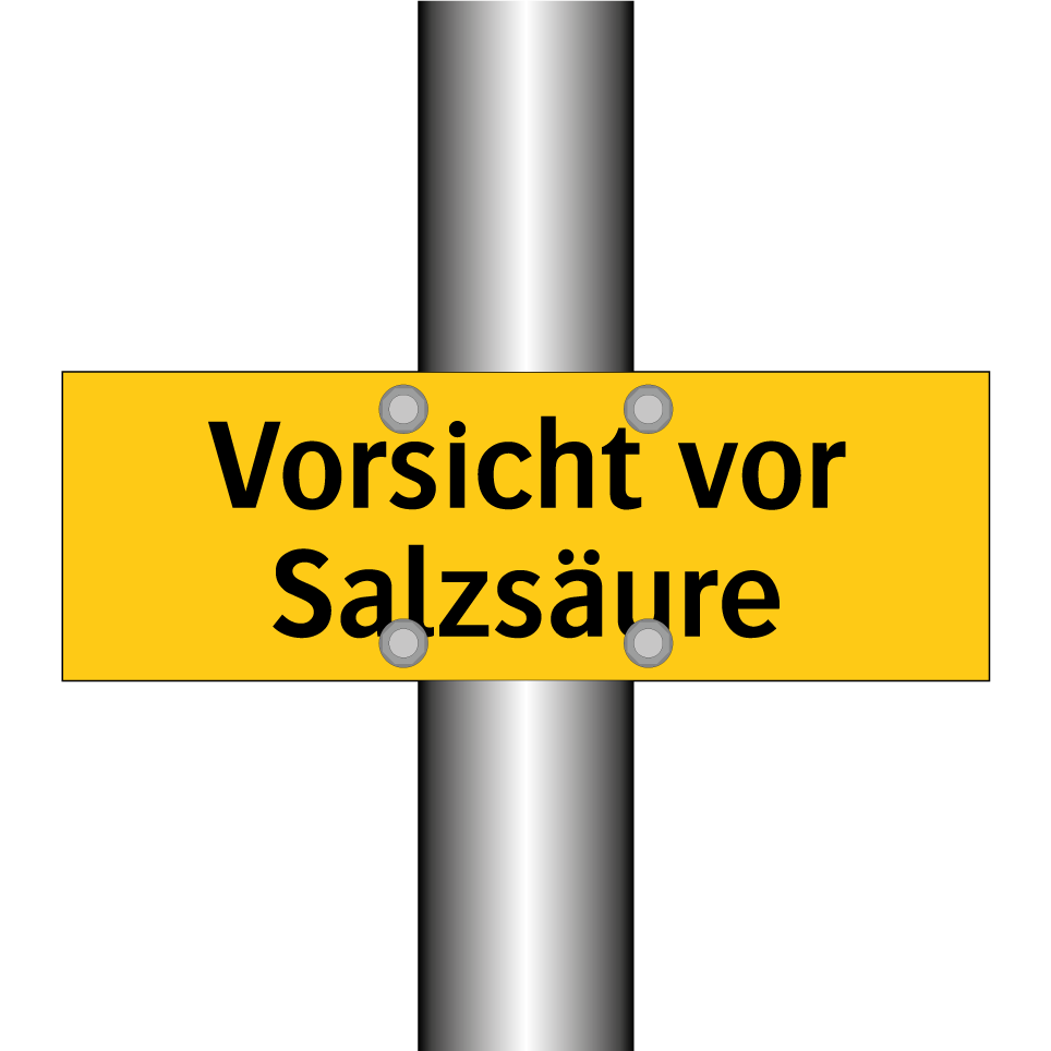 Vorsicht vor Salzsäure