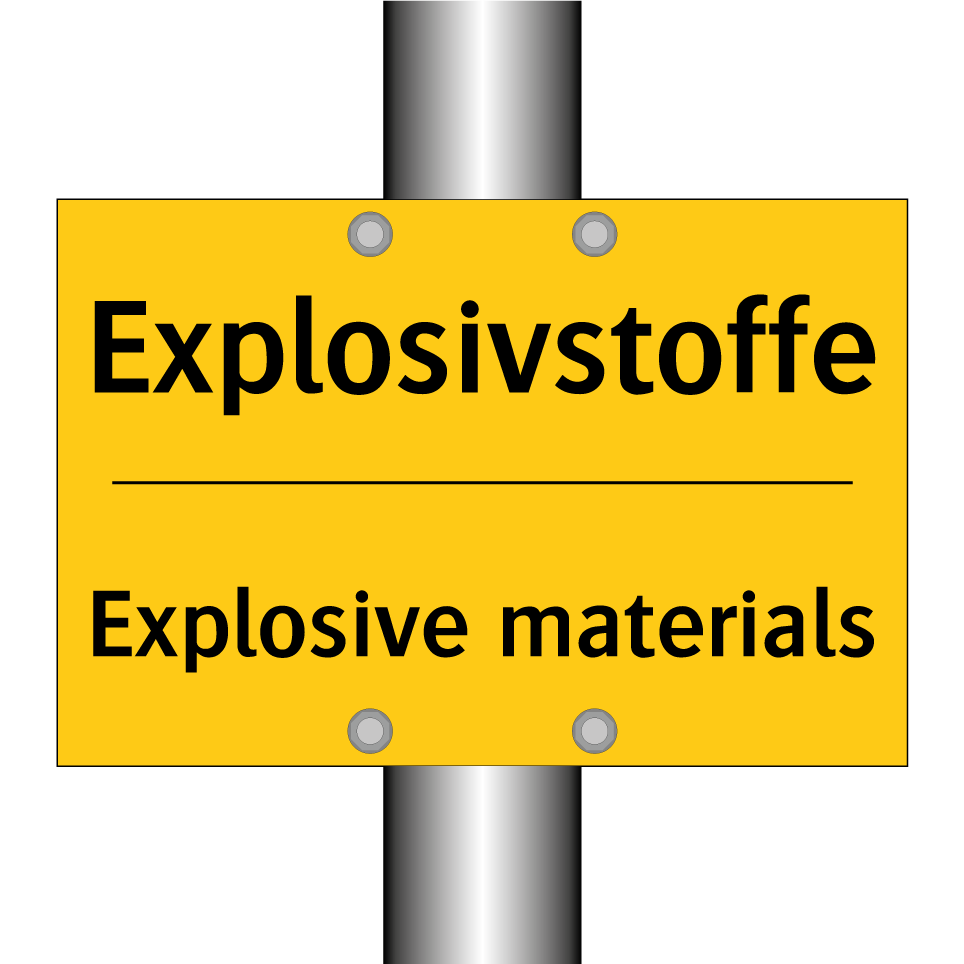 Explosivstoffe - Explosive materials
