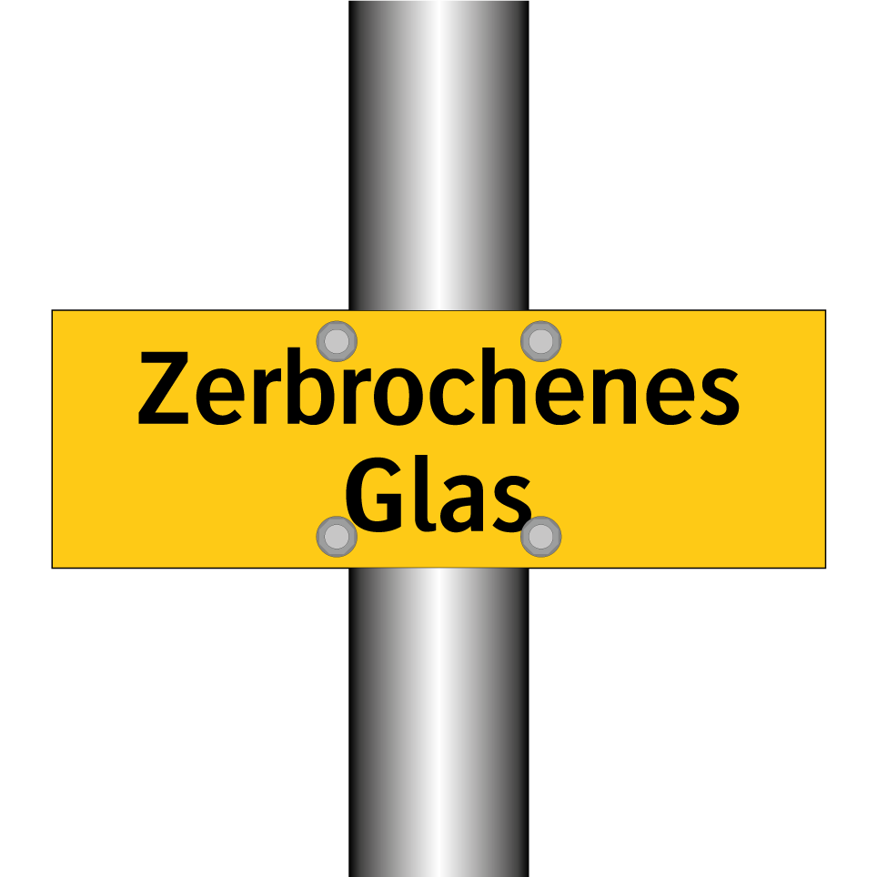 Zerbrochenes Glas