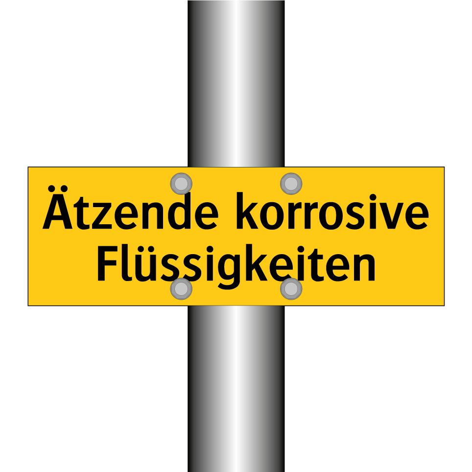 Ätzende korrosive Flüssigkeiten