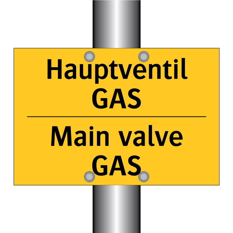 Hauptventil GAS - Main valve GAS