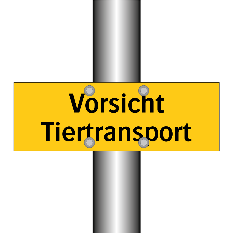 Vorsicht Tiertransport