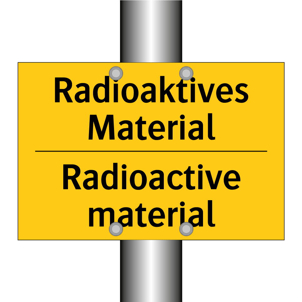 Radioaktives Material - Radioactive material
