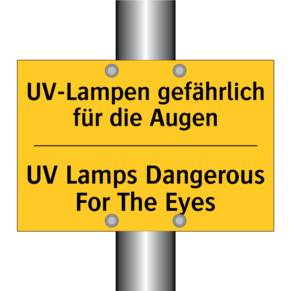 UV-Lampen gefährlich für die Augen/.../ - UV Lamps Dangerous For The Eyes/.../