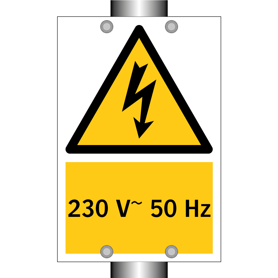 230 V~ 50 Hz