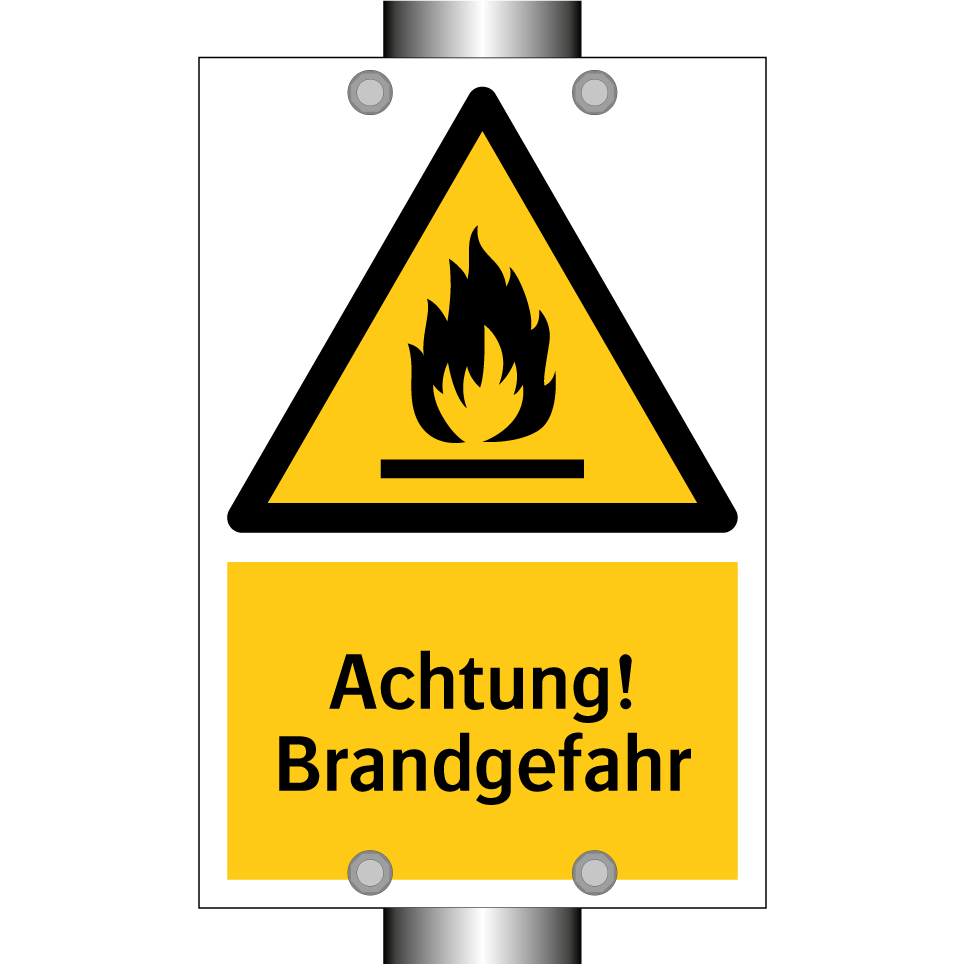 Achtung! Brandgefahr