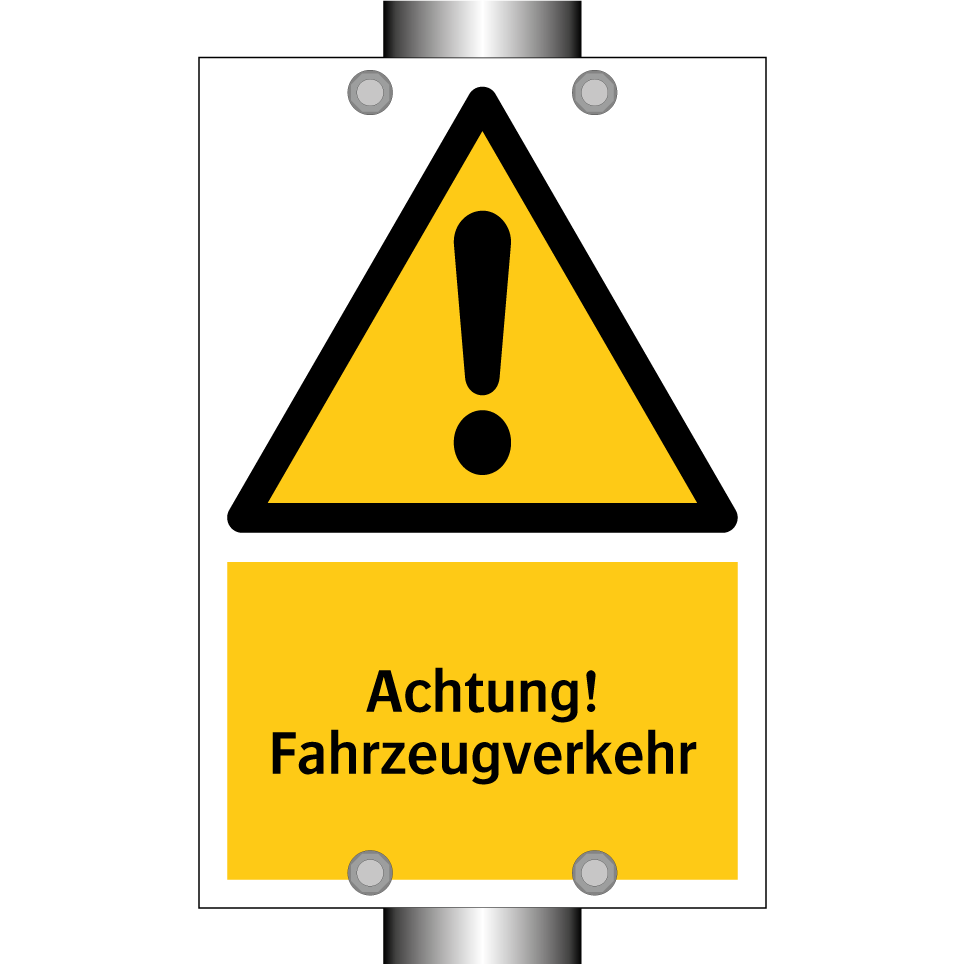 Achtung! Fahrzeugverkehr